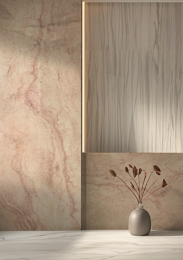 Travertine Flexible Stone Wall Panel